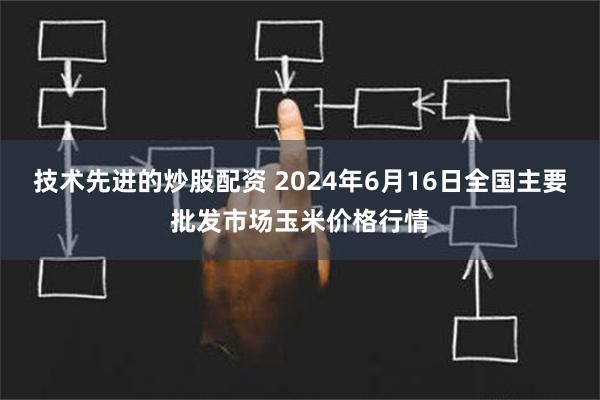 技术先进的炒股配资 2024年6月16日全国主要批发市场玉米价格行情