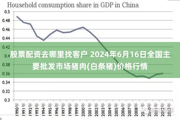 股票配资去哪里找客户 2024年6月16日全国主要批发市场猪肉(白条猪)价格行情