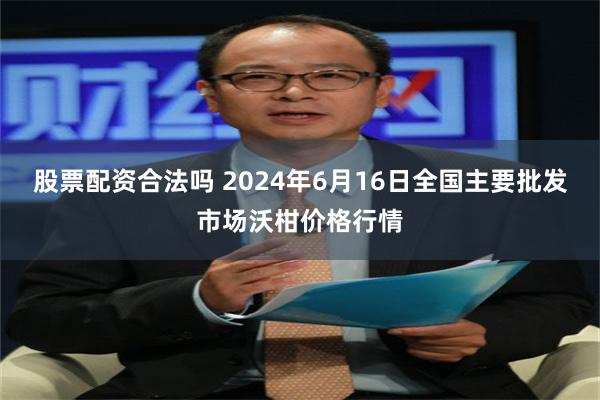 股票配资合法吗 2024年6月16日全国主要批发市场沃柑价格行情