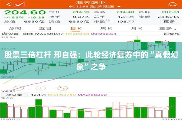 股票三倍杠杆 邢自强：此轮经济复苏中的“真假幻象”之争