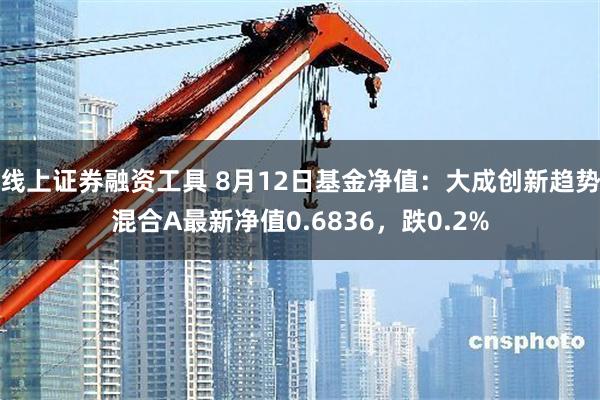 线上证券融资工具 8月12日基金净值：大成创新趋势混合A最新净值0.6836，跌0.2%